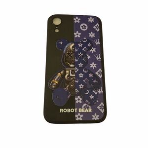 Robot Bear Blue Phone Case iPhone XR